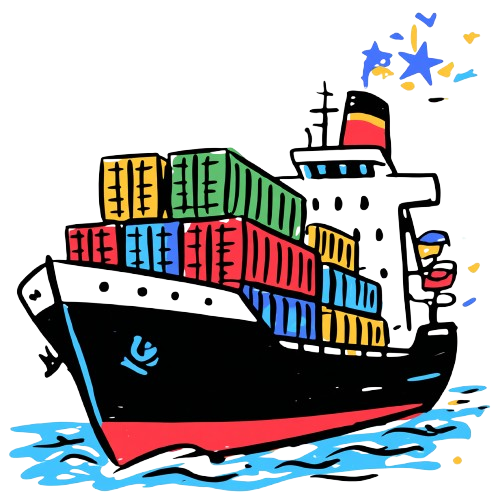 shipped products doodle